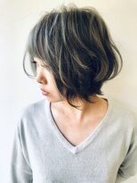 アマネク(AMANEQ by THISCOVER.)&nbsp;ショートウルフ×ハイトーングレージュ