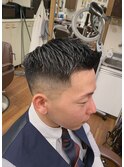 ビジネス ショートフェード ローフェード