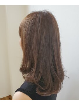 エスヘアーメイク(S Hair Make) 細めのハイライト×アッシュベージュ