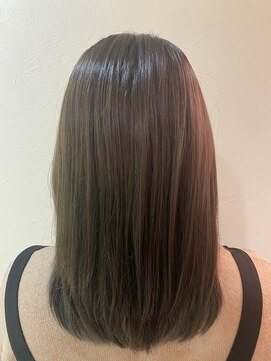 ビューティーヘアサロン アングル 八戸ノ里店(Beauty Hair Salon angle) ダブルカラー　グレージュヘア