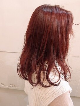 ネオリーブアイム 横浜西口店(Neolive aim) 【Neolive aim】艶色チェリーレッドカラー2