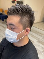 ヘアースタジオ アール(Hair Studio R)&nbsp;大人カッコイイ☆アッシュ×ツーブロックマッシュウルフ