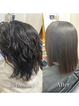 メゾンドデイアンドナイト(Maison de Day&Night) 【髪質改善】栗さんの髪質改善♪[髪質改善/トリートメント]