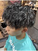 モテたい頭No.2ぐらいのパーマスタイル♪