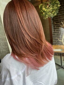 レザボアハイブ(reservoir Haibe) ハイトーンのストレートスタイル