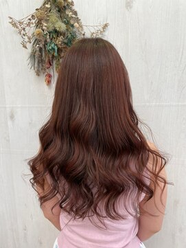 プランタン(Printemps) バウンシーカール大人かわいいゆるふわ愛されバーガンディー