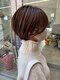 セン(SENN)の写真/【上小田井駅徒歩１分】白髪を染めながら透明感・抜け感を演出！白髪ぼかしで周りと差のつくカラーに！