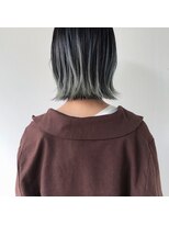 ヤント(yant)&nbsp;ブルー × バレイヤージュボブ