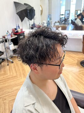 コワファースト  させぼ五番街店(COIFF1RST) ツイスパ×アップバング☆