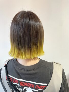 ジェイエルビー(JLB) 【JLB.moe】裾カラーイエロー