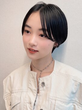 サンド 表参道(sand) 前下がりショートボブ大人可愛い表参道