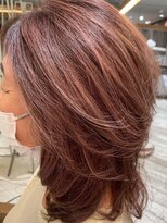 オンカラー(ON.COLOR) 大人ハイライトピンクベージュ40代50代