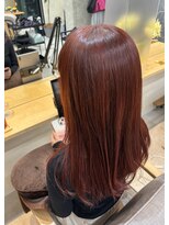 バッカ 横浜桜木町店(BACCA)&nbsp;ロング コーラルレッド