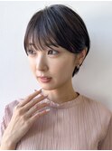 ショートヘア/ショート/ショートボブ/20代30代40代50代/表参道