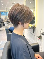 アンド ストーリーズ(&STORIES)&nbsp;前下がりショート/前髪/絶壁解消/小顔効果/30代/40代【橋本】