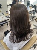 エアリーロング美髪ピンクブラウンベージュほんのり練馬所沢