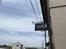 ルーチェ(LUCE)の雰囲気（道路沿いの小さな看板が目印です＊）