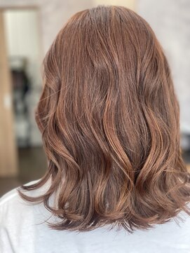 スナリー(Snaly) ブリーチなしダブルカラー/オレンジ/色落ちキレイ