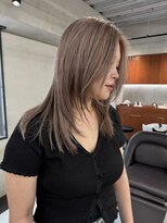 ニコ トウキョウ 渋谷(nico TOKYO)&nbsp;ミルクティーグレージュ/髪質改善/ダブルカラーブリーチレイヤー