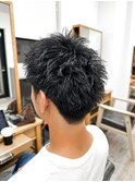 【メンズ★大名】スパイキーショート×刈り上げスタイル×束感