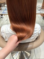 マーシィ(MARCIE)&nbsp;【natsumi】髪質改善×オレンジベージュ