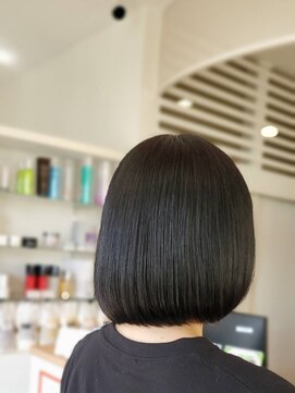 ピュア ハーツ 西尾店(Pure Hearts) デザインカラー/レイヤーカット/ウェットヘア/オリーブベージュ