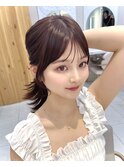 薄め前髪　小顔顔まわり　2way