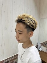 ソワン ドゥ ブレス 立花店(soin de brace) メンズブリーチショートカット/メンズカット尼崎/立花