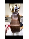 髪質改善ストレート