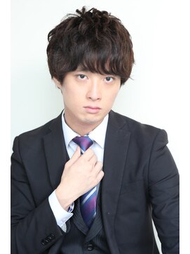 クロスオーバー(Cross Over) ビジネスマン向けパーマショート