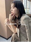 レイヤーカット/韓国風パーマ