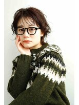 ウル(ulu)&nbsp;ショート　ケアパーマ　20代　30代　40代　50代　名東区　カット