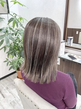 ベルヘアーデザイン 堺東(Belle hair Design) コントラストハイライト/ハイライト/ケアブリーチ/外国人風