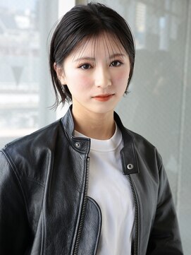 ニューヨークニューヨーク 海老江店(NYNY) シースルーバングと外ハネボブとグレージュ