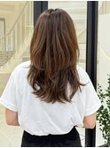 「evri」ロングレイヤー　レイヤーカット　毛先ワンカール