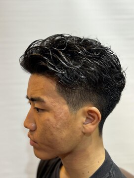 ヘアモード キクチ 銀座店 かきあげパーマ