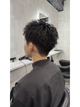 ラベル 渋谷(LAVEL) スパイキーショート/メンズパーマ/ピンパーマ/メンズカット