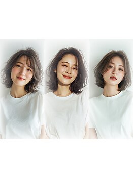 【心地よく 艶やかに。】ヴィラロドラカラー+カット+アロマスパ\9800!エイジレスなデザインカラーが大人気*