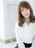 関内/髪質改善/こっくりピンクベージュで大人ガーリー♪b