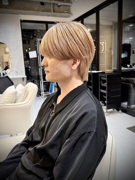 髪屋 紬 メンズ/メンズカット/メンズパーマ/ミルクティーベージュ