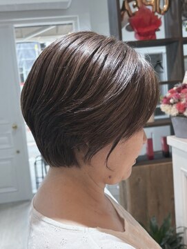 ルミ 上大岡店(Lumi) TAKE/大人ショート/後れ毛ショート/小顔ショート