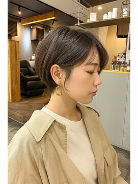 コポル(Copol) まわりと差がつく小顔ショート×ラテグレージュ