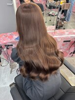 ペレ 栄 アネックス(PELE栄ANNEX)&nbsp;黒髪カタログ/クラゲヘアー/オリーブグレー/栄