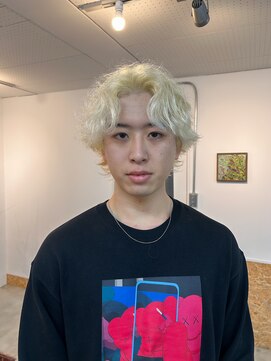 スタンウッド(STAN WOOD) メンズ/センターパート/ブロンド【千葉駅】