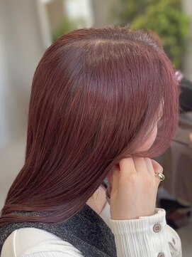 ジ エクト リアン 箕面店(The Ect Lien) 似合わせカット◆切りっぱなしボブ×透明感カラー