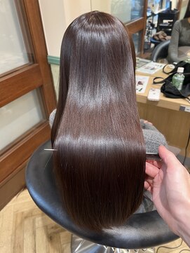 ロンドジェネルーズ 柏(Lond generous) 【羽田】ココアブラウン×酸熱トリートメント