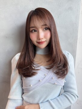 シェリム 栄(CHERIM) 美髪レイヤーカット/顔まわりレイヤー/ストレートロングレイヤー