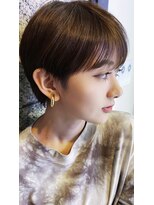 ミモザワークス(Mimosa Works) ミヤザキスタイル 20代30代40代 黒髪刈り上げハンサ ムショート