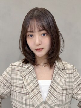 マッシュ 天王寺あべの(MASHU) 小顔見せ×抜け感カラー【天王寺/あべの】