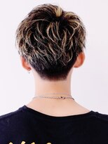 リップスヘアー 梅田(LIPPS hair)&nbsp;ハイライトかきあげコンママッシュ